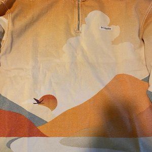 Kith x Columbia PFG Quarter Zip Aura